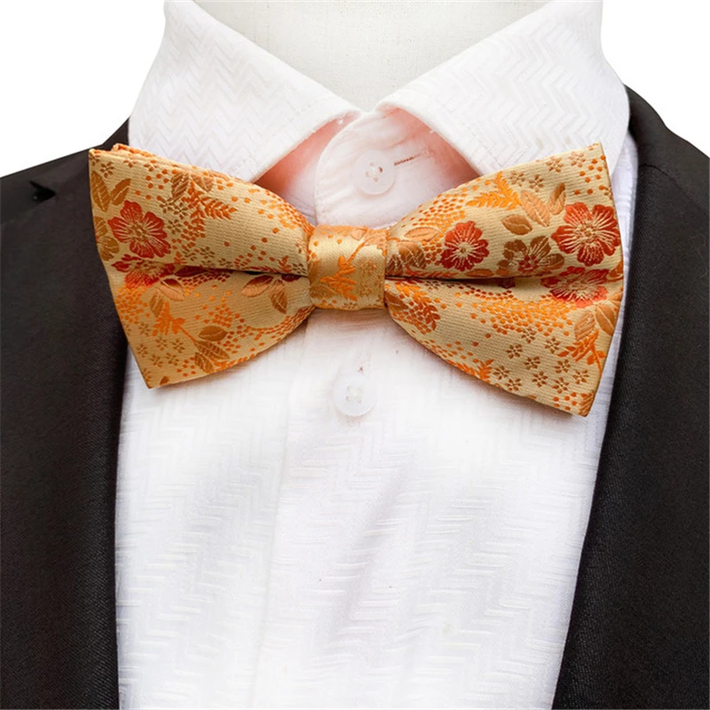 Floral Bogen Krawatten für Männer Mariage gravata corbatas Blume Krawatte Polyester Bowtie Hochzeit Schmetterling