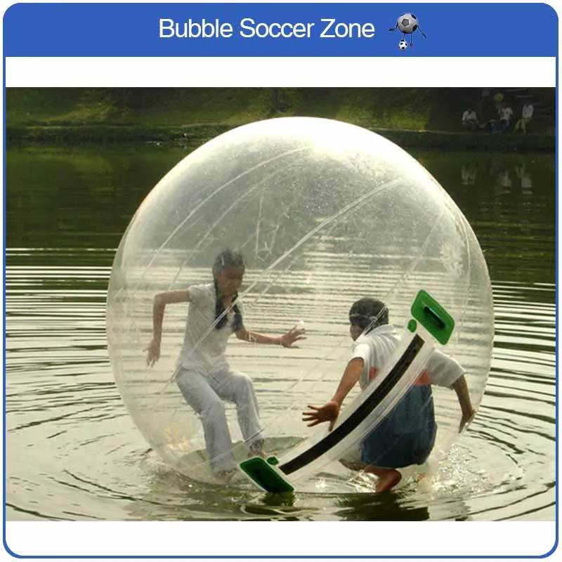 

Free shipping 0.8mm PVC 2m Diameter Transparent Inflatable Water Walking Wall/Water Ball/Zorb Ball