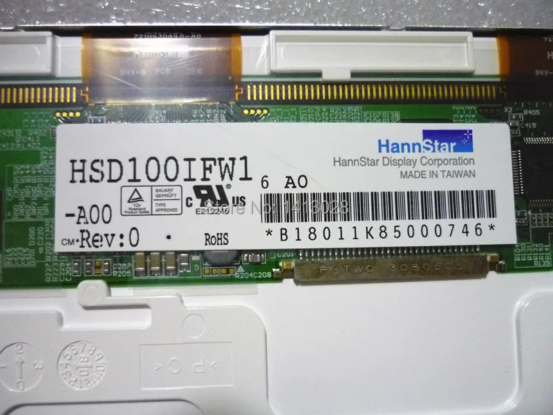 10.1 بوصة LCD HSD100IFW1-A00 1024*600 كبيرة connetor 30 دبابيس 10.1 LED