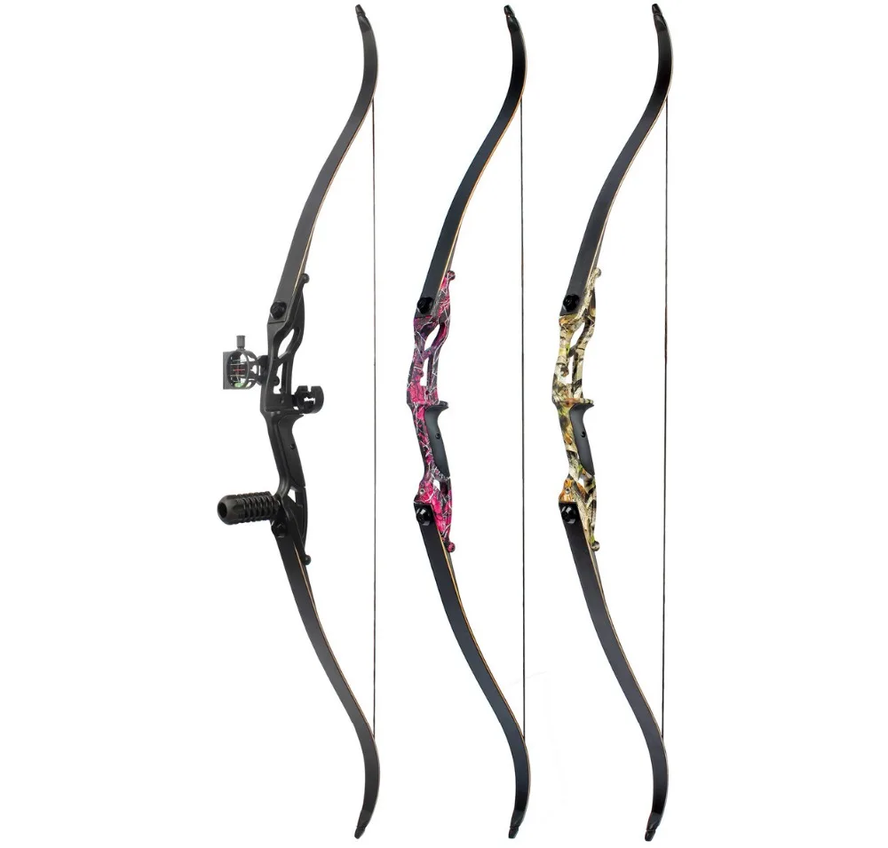 

Onebows F179 56inch Archery Aluminum Riser Hunting Recurve Bow Muti-color 30-50lbs Right Handed