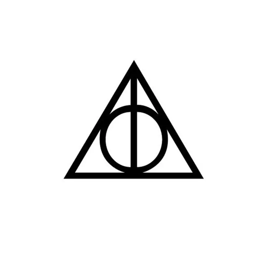 Harry Deathly Hallows Vinyl Car Window Decals Stickers Pick Your Size