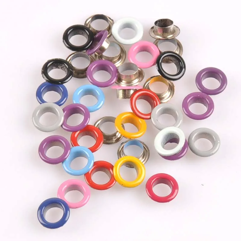 10mm 100PCs mix Metal Eyelets DIY Scrapbooking Embellishment Garment Accessories Apparel Sewing handmade Crafts cp1916