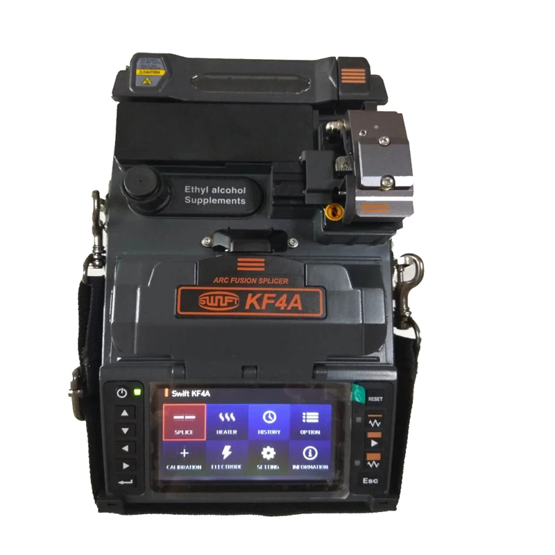 ILSINTECH Fiber Fusion Splicer Swift KF4A V-groove Alignment Korea Handheld fiber Splicing machine price with english menu