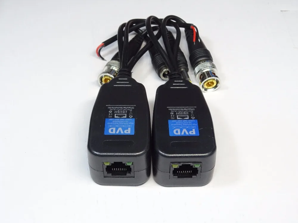 5 Pair Viedo Balun Three In One High-Definition Transmitter Video / Power Multifunction With RS485 Twisted Pair Conveyor,Sn:PVD