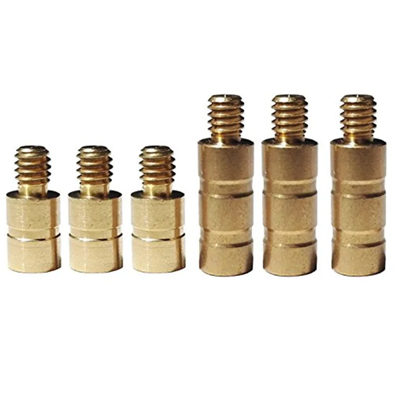 12/24Pcs  25/50/100Gr Archery Brass Arrow Weight Combo Screw Arrow Points Copper Insert For Outdoor Hunting Shooting Accessories