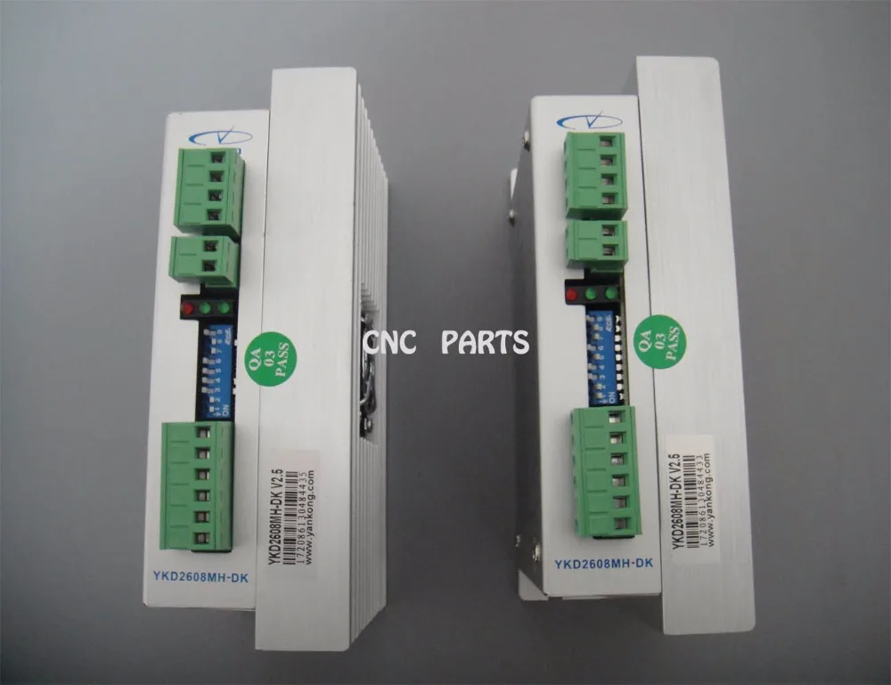 2 قطع ياقو العلامة التجارية cnc آلة السائر المحركات غطاس YKD2608MH-DK CNC راوتر خطوة المحرك