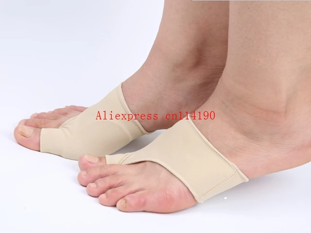 Wholesale Unisex Big Little Toe Separator Hallux Valgus Varus Straighteners Bunion Corrector Sock Feet Care Tool