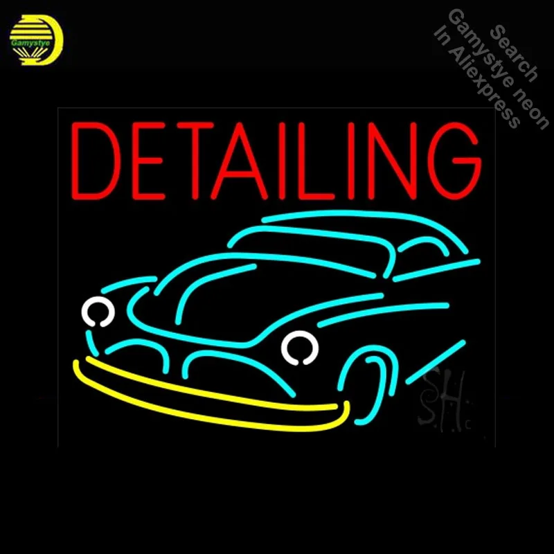 

NEON SIGN For Detailing With Car Logo neon Light Sign Advertise Window Hotel Neon signs Room Decor neon lights for sale Lamps