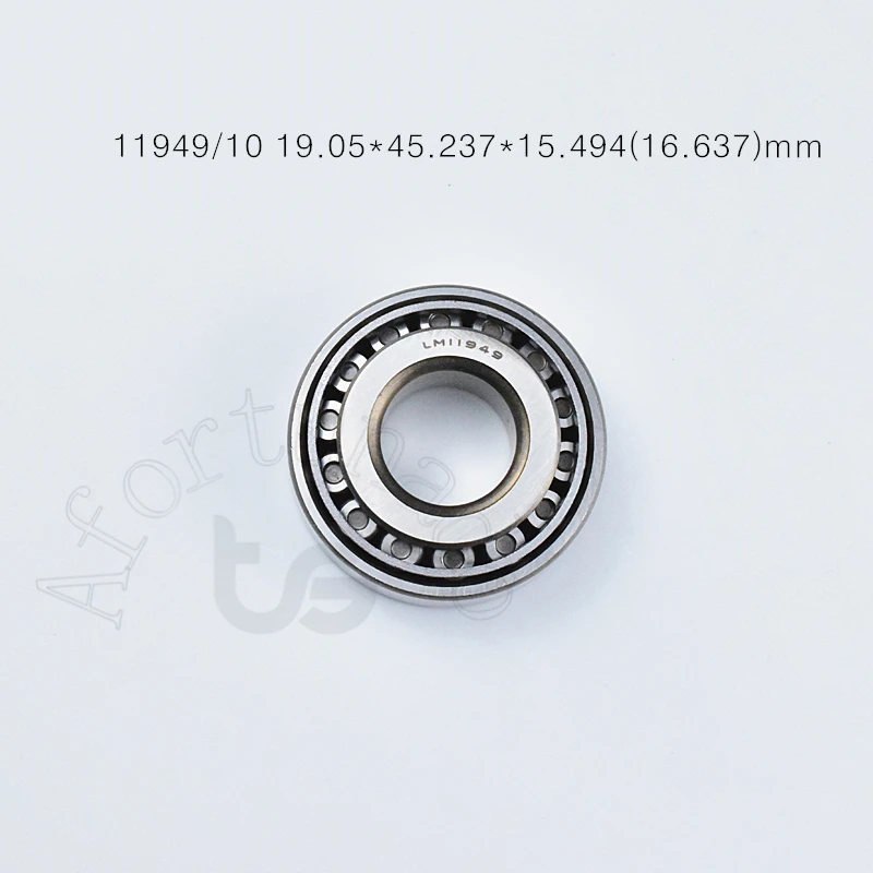 11949 19.05*45.237*15.494(16.637)mm  free shippping LM11949/10 Tapered roller bearing Special bearings for automobiles