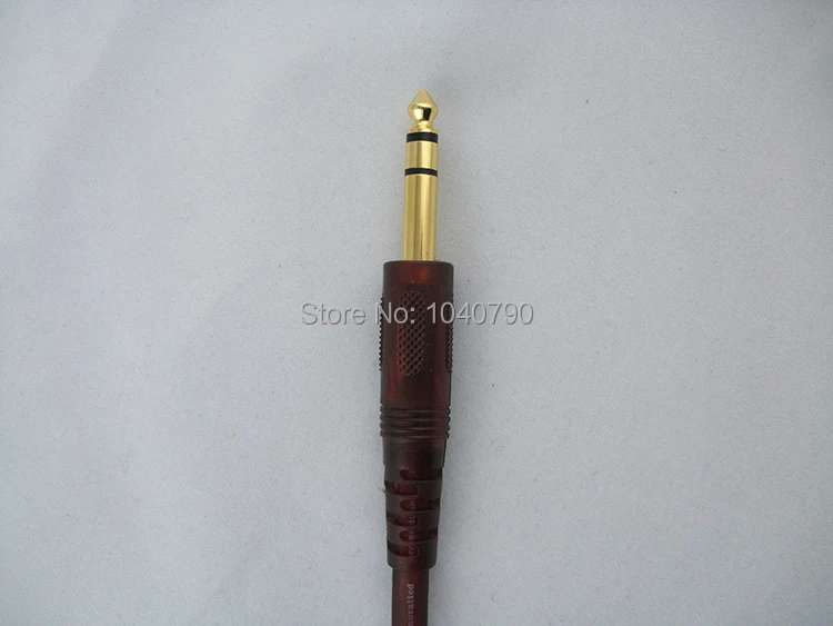 6.3/6.35/6.5 to 6.3 6.35 6.5  Toward the male Dual channel stereo Three core audio line Audio and video signal cable  3M 9.6ft