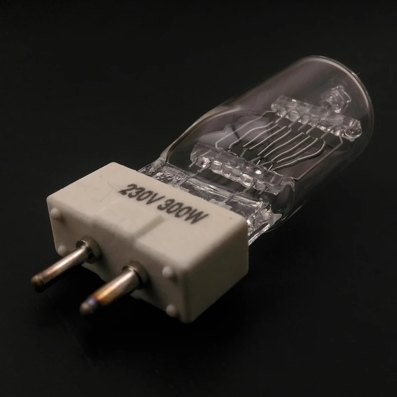 連続ビデオ写真用のタングステン電球,スタジオ写真ランプ,300W,3200k, gy9.5, 2ピース/ロット