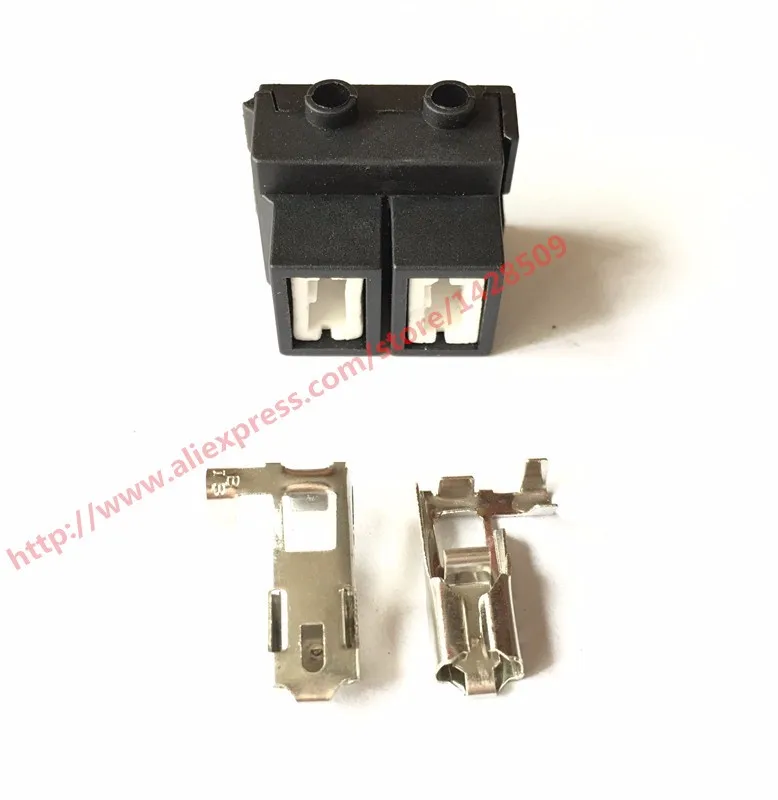 1 Set Kit 2 Pin Keramik Scheinwerfer Buchse High Spannung LED Auto Stecker H7-2B