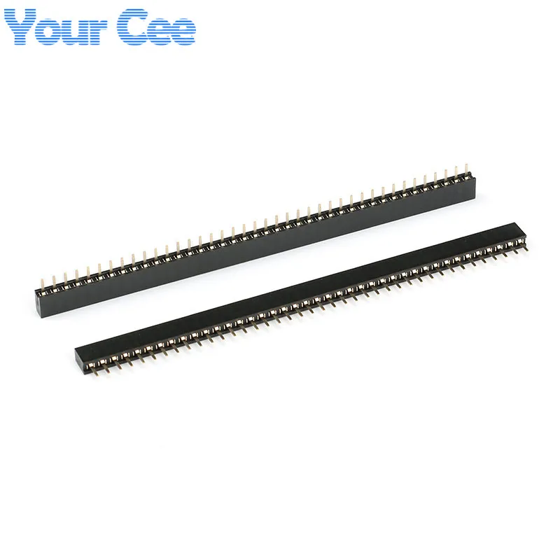 10pcs 2.0MM 1*40 Pin Female Single Row Pin Header Strip Connector 1x40p