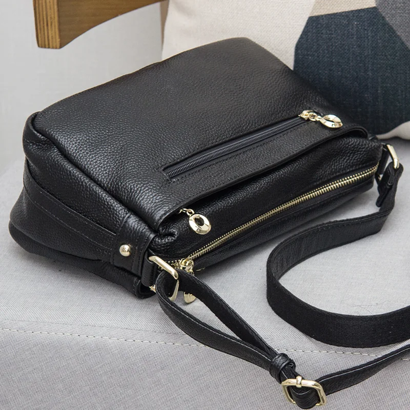 2020 Genuine Leather Messenger Bags for Women Small Crossbody Bag Female Lady Shoulder Bags Handbags bolsa feminina sac a main