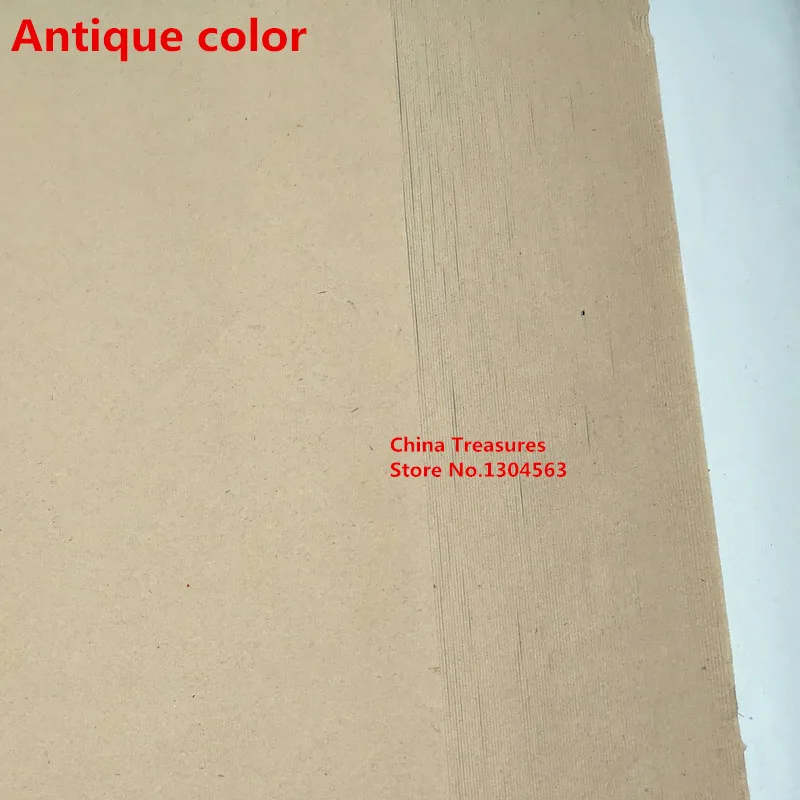 180cm*47cm*10sheets/lot Chinese Bamboo Xuan Paper Calligraph Paper Xuan Zhi Rice Paper Mao Bian Zhi Yellow Color/antique color