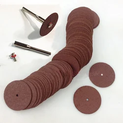 100x Dremel Cut Off Wheels 24mm abrasive grinding wheel Reinforced  Discs for Dremel Rotary Red cutting disc circular saw blade