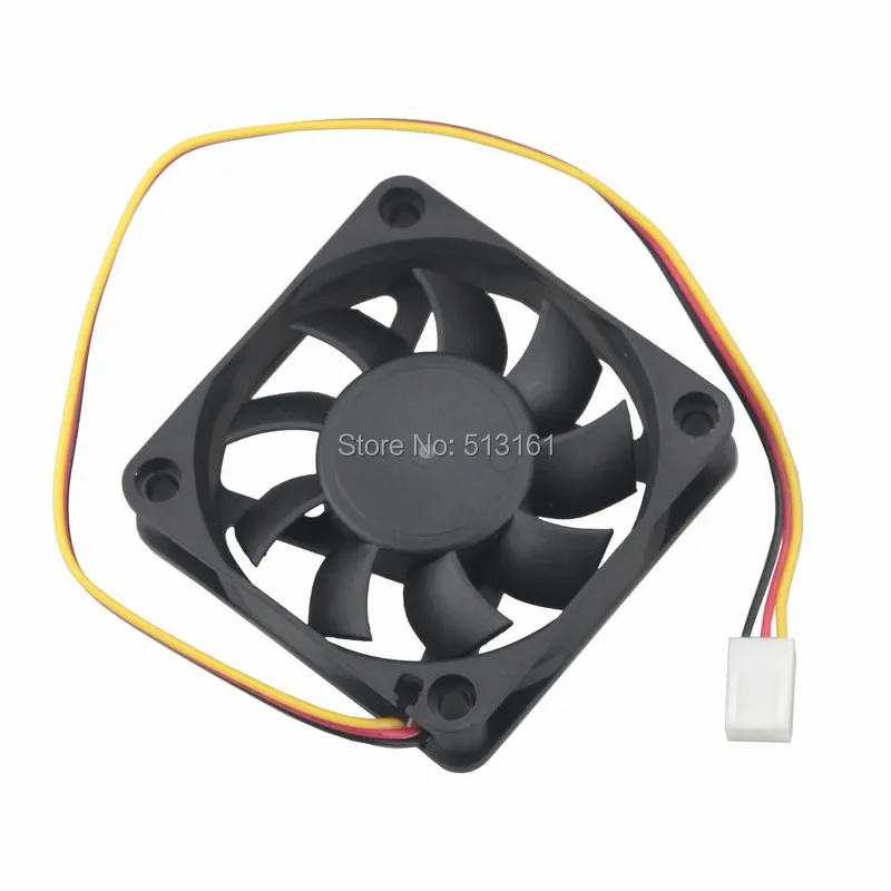 5 cái Gdstime DC 12 v 3Pin 60 mét 60x60x15 mét Máy Tính CPU Làm Mát Cooler Fan