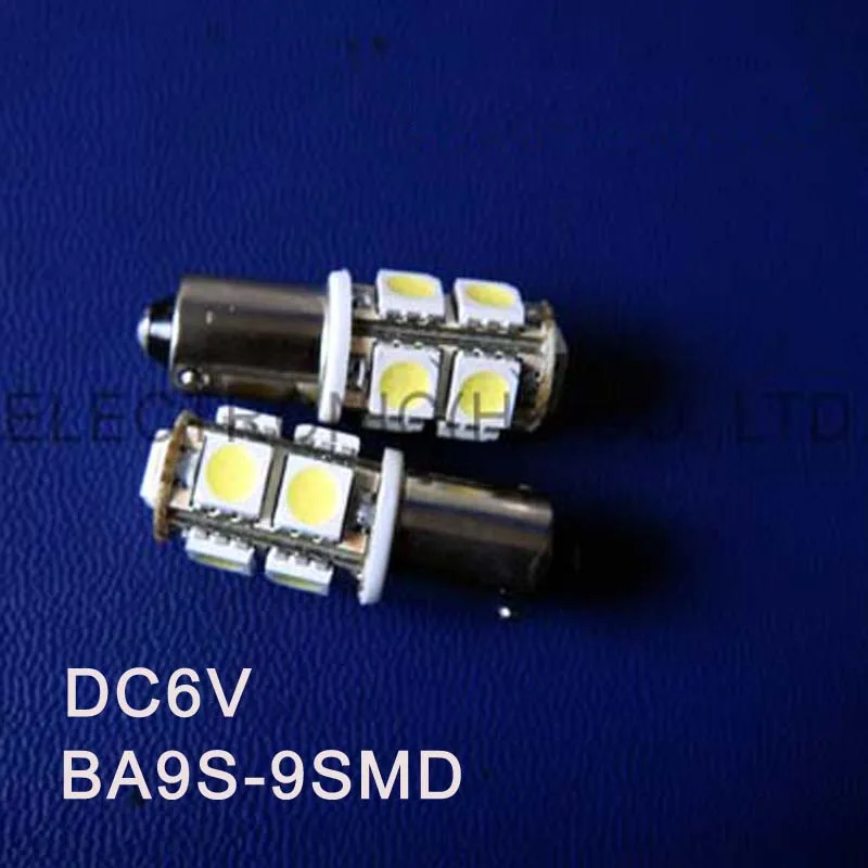 

High quality DC6.3V 6V BA9S led light bulb Indicating lamp caution light Warning lights Warning Signal free shipping 500pcs/lot