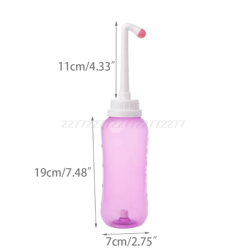 500ml Portable Bidet Sprayer Cleaner Hygiene Bottle Washing A01 19 Dropship