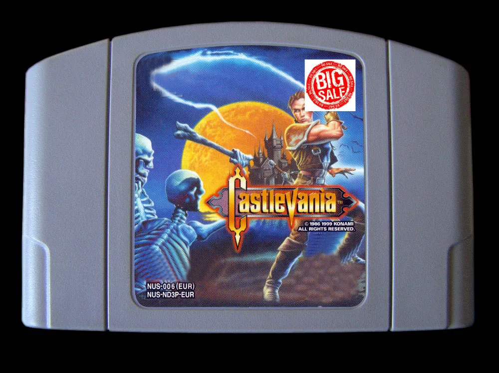 64 Bit Games ** Castlevania ( English PAL Version!! )