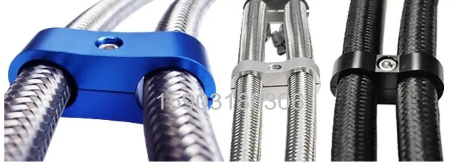 High Quality 6 AN AN6  Alloy Aluminum Billet Fuel Hose Separator