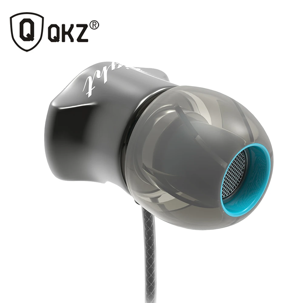 Original QKZ DM7 3.5mm Earphone Special Edition Gold Plated Housing Headset Noise Isolating HD HiFi Earphone auriculares fone