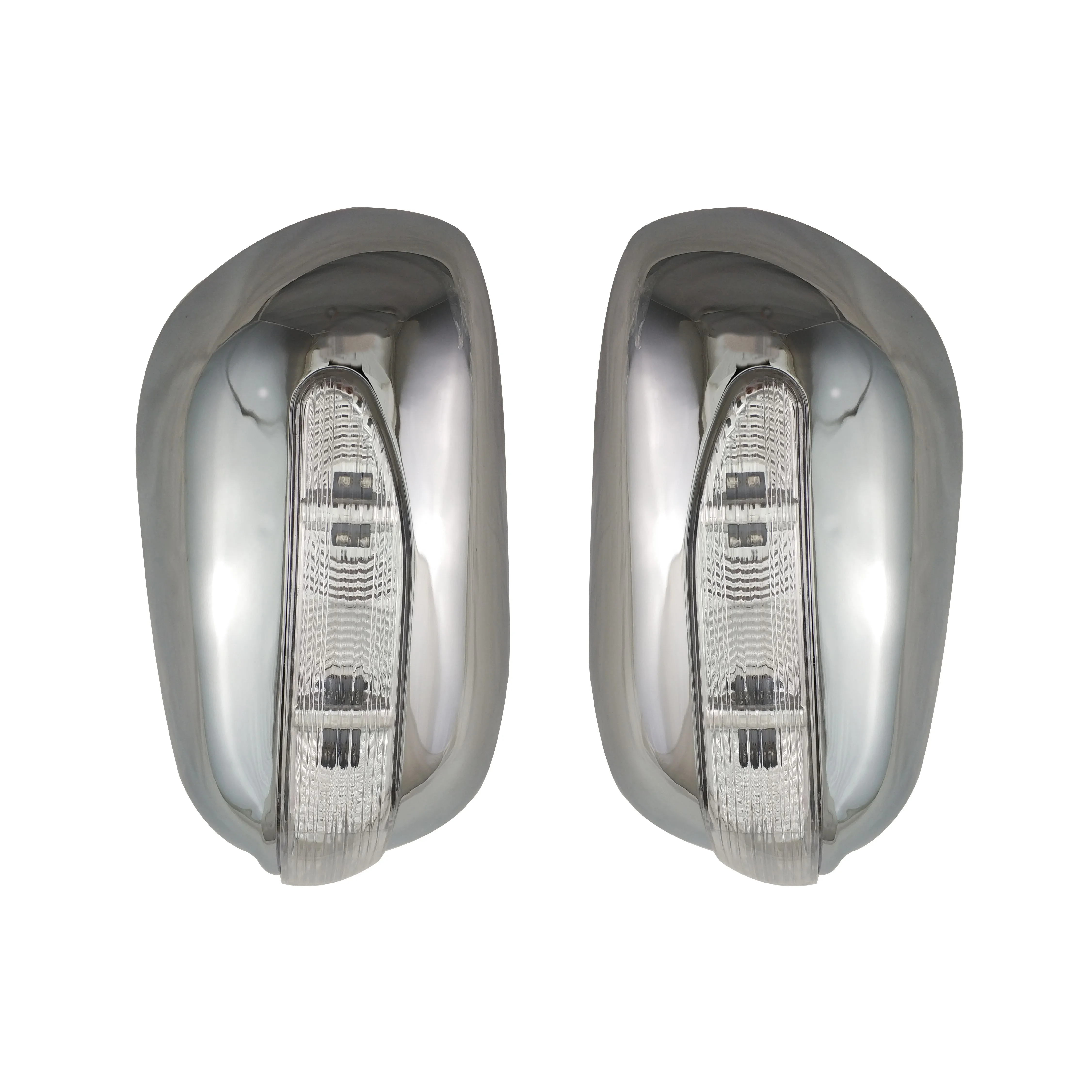 Novel style Car accessories ABS Chrome plated door mirror covers with Led For Toyota Corolla Fielder 2003