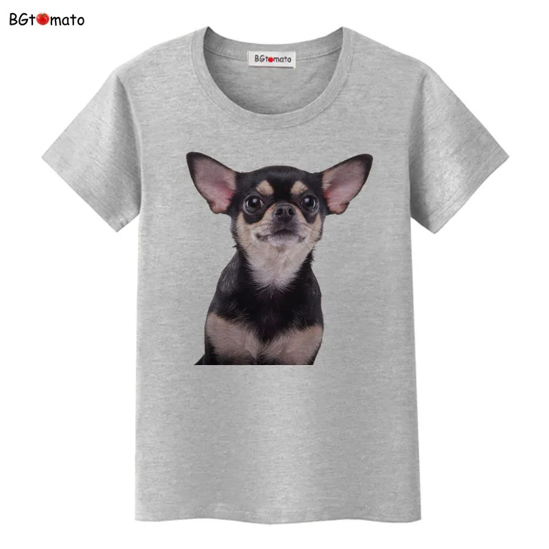 

BGtomato New!! Super cute puppy T-shirt women's favorite Tops Tees lovely dog 3D shirts Good quality brand casual Tshirt