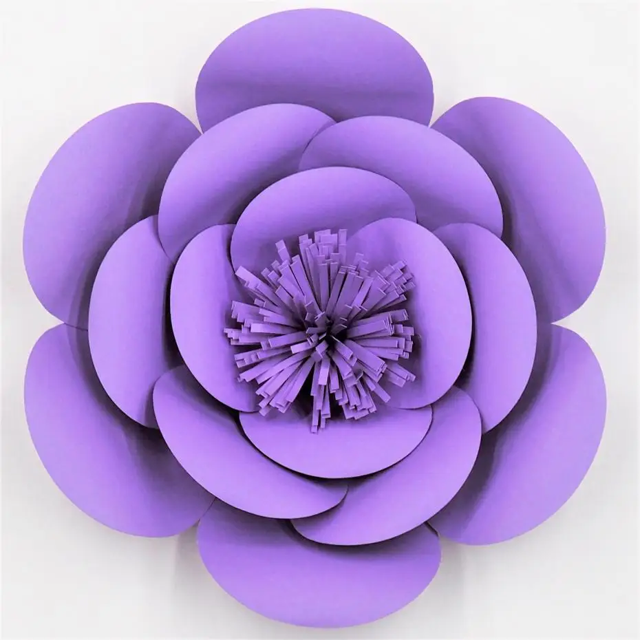 2018 7 Giant Paper Flowers + 6 Butterfly + 9 leaves for girl's party wedding decor or photo booth backdrop or Wedding backdrops