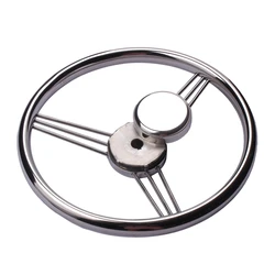 Volante náutico 9 radios – Acero inoxidable marine 13-1/2”
