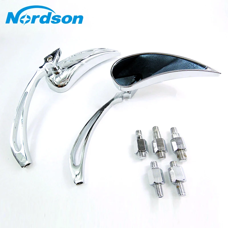 

Nordson Motorcycle Mirror Rear Mirrors For Yamaha Kawasaki Suzuki Honda Harley Aprilia Ducati BMW Street Sport Cruiser Chopper
