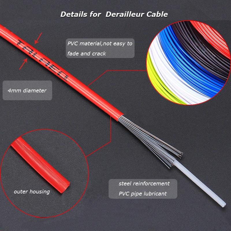 3M Universal Mountain Roadจักรยานเกียร์จักรยานเบรคShiftเปลี่ยนDerailleurด้านหน้าด้านหลังด้านในด้านนอกเปลี่ยนสายสาย