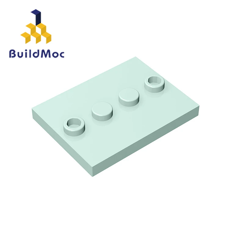 BuildMOC 88646 17836 3x4 human base brick high-tech Changeover Catch For Building Blocks Parts DIY Edu