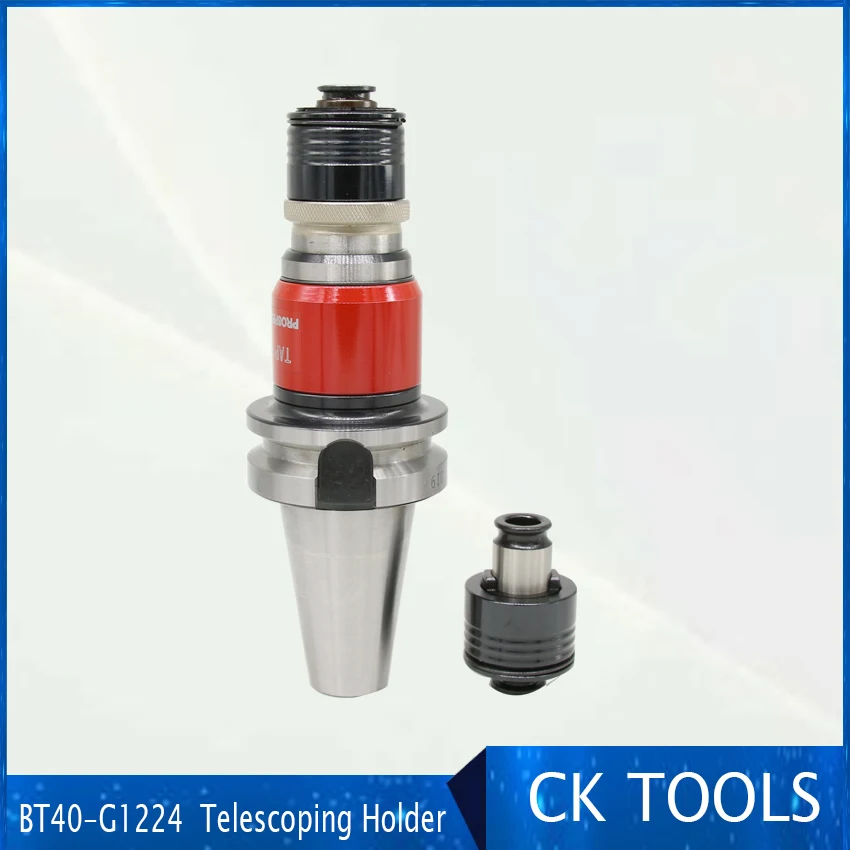 free ship factory wholesale BT40 G1224 Telescoping torque protection  tap tool holders tension TER Tapping  G12 collet Floating