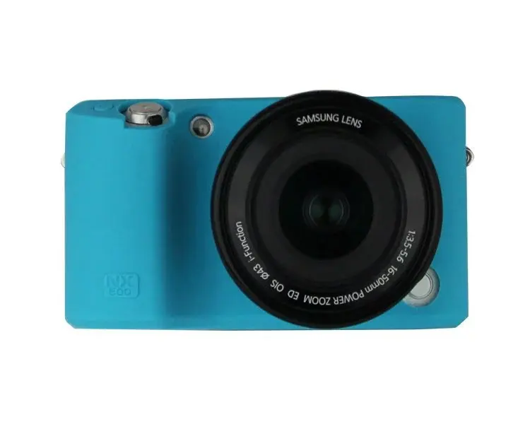 Silicone Camera Cover Case for Samsung NX500 NX-500 TPU Soft Silicone Rubber Camera Pouch Bag