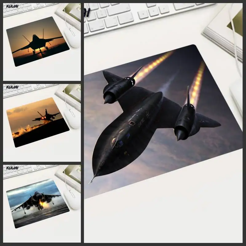 XGZ War Thunder Aircraft Mouse Pad Rectangular Anti-slip Game Mousepad Gaming Notebook Mouse Mat Desktop Computer Mousemats