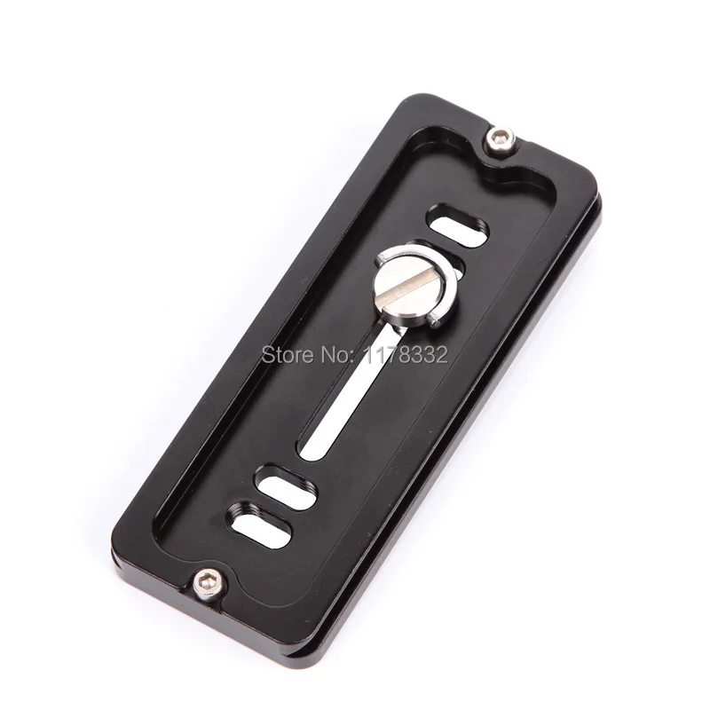 Exempt postage + tracking number PU-100 Quick Release Plate  1/4" Screw for Benro B0 B1 B2 J1 N1 Arca Swiss Tripod Ball head