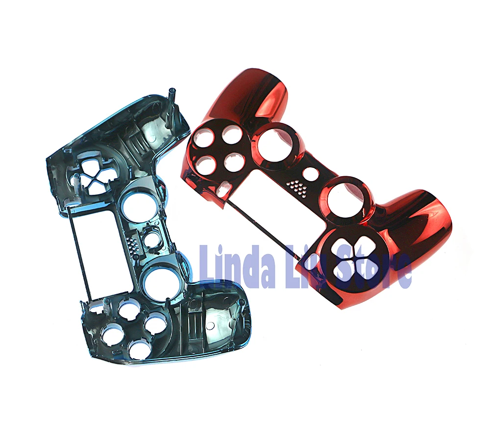 ChengChengDianWan 핫 컨트롤러 도금 쉘 하우징 커버, 소니 PS4 컨트롤러 쉘 무선 컨트롤러용, 20 개