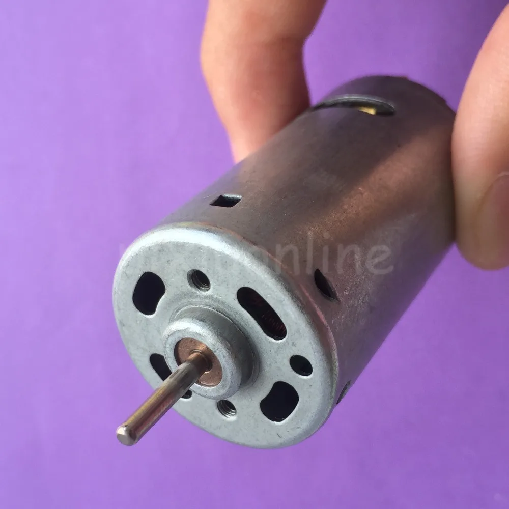 K215Y DC12-24V 390 DIY Mini DC Motor 13000-26000RPM High Speed Great Torsion