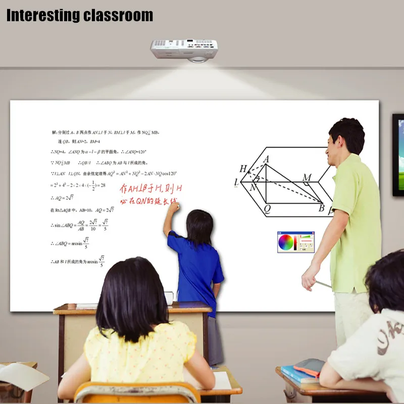 Optical Infrared Electronic White Board for Schools & Conference with Most Best Price Multi Users Writing Support