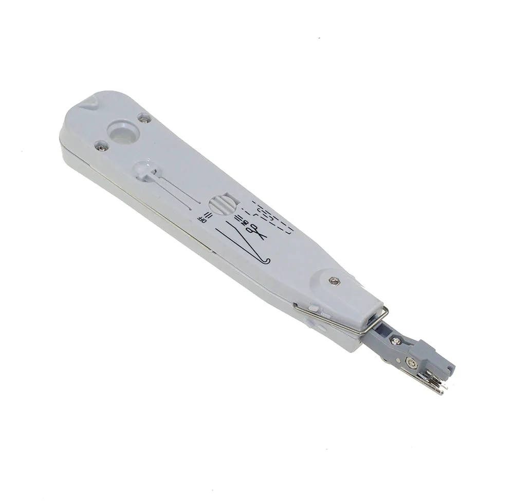 Brand New Adjustable Silver KRONE LSA-Plus Punch Down Tool With Sensor For Telecom Phone RJ11 LAN Network Cat5 RJ45 Patch Panel