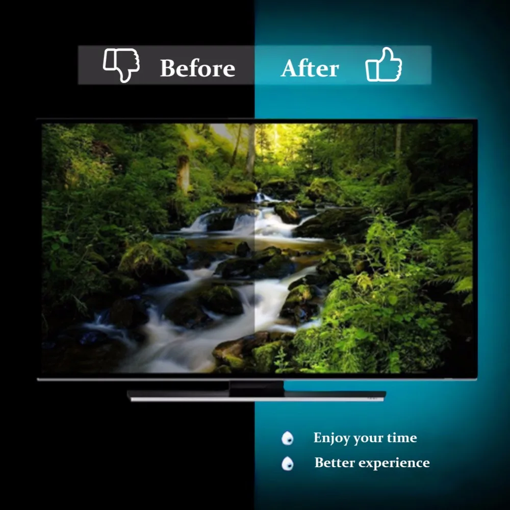 USB LED Strip DC5V 5050 RGB Mini 3Key 17Key RF IR Remote 50CM 1M 2M 3M Flexible Light TV Background Lighting Ribbon Tape IP65