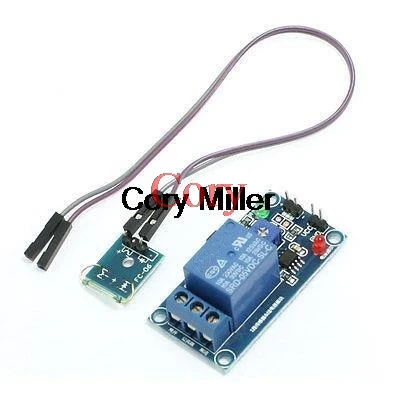 

PCB Board Reed Magnetic Switch Sensor + Relay Module 1 Channel 5V 12V