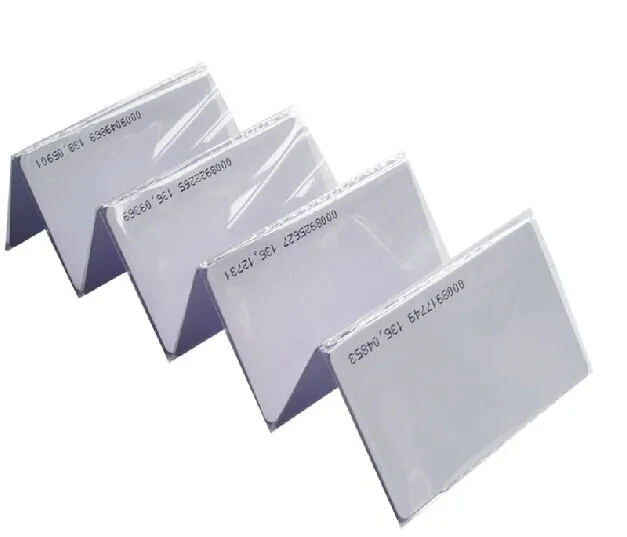 100pcs/Lot RFID 125Khz Card EM4100 TK4100 Smart Card ID PVC Card fit For Access Control Time Attendance