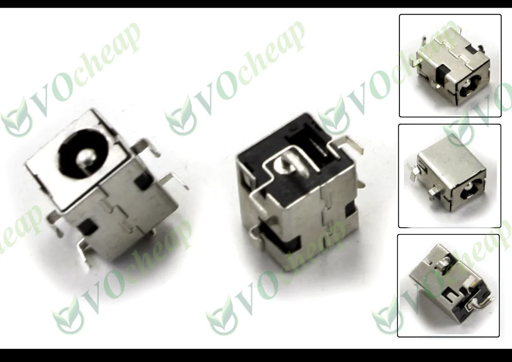 10 x New Laptop DC Power Jack for ASUS A52 X52 X54 X52J X52F K52 U52 K72 K72F A54 A54C K53 K53E K53S - PJ033-2.5mm