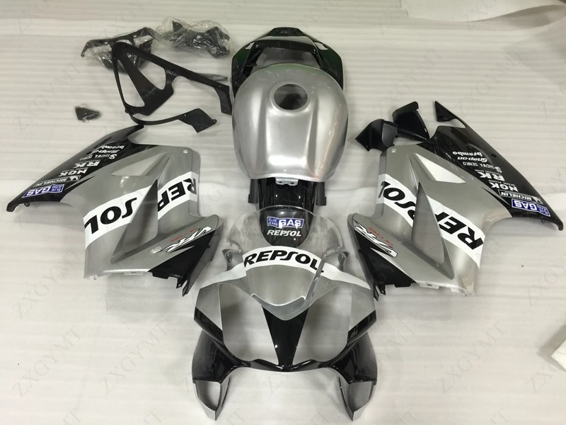 Fairing Kits VFR800 2002 - 2013 Silver Black repsol Body Kits VFR800 06 07 Full Body Kits VFR800 08 09