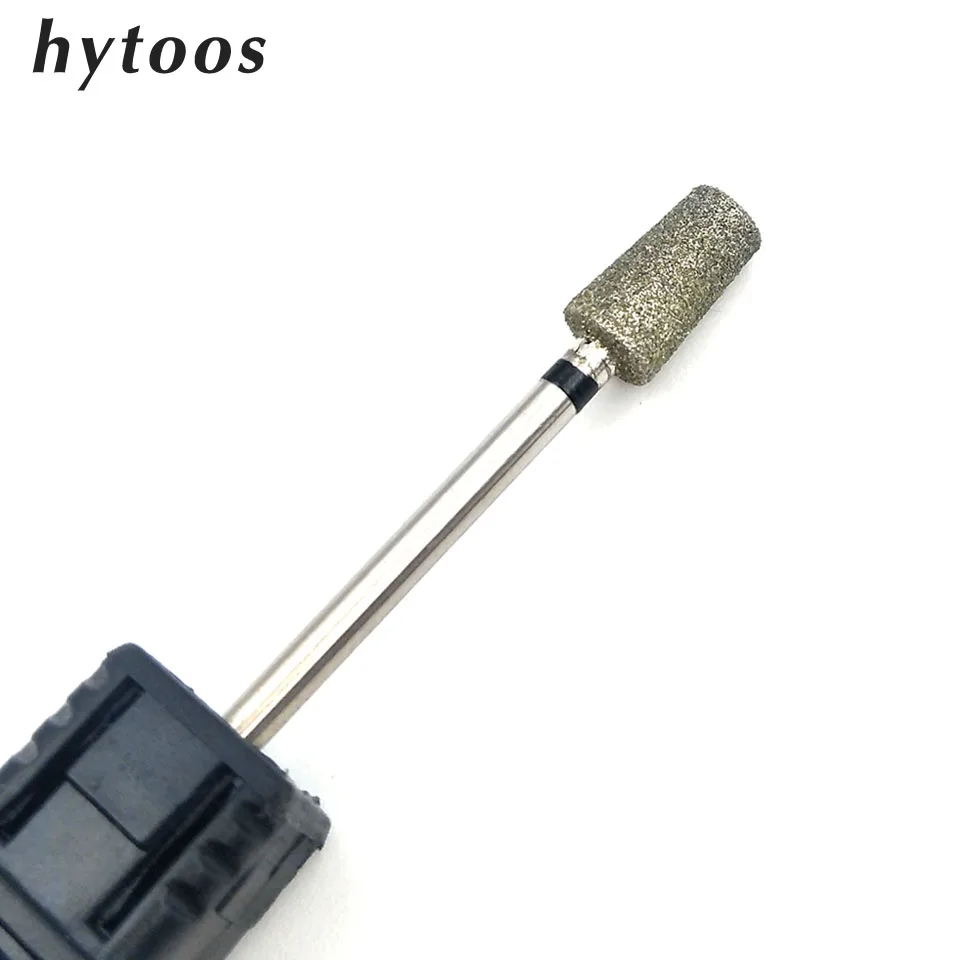 HYTOOS Diamond Nail Drill Bit  Rotary Burr Cuticle Clean Manicure Cutters Drill Accessories Nail Beauty Tool Mills-BM0509D