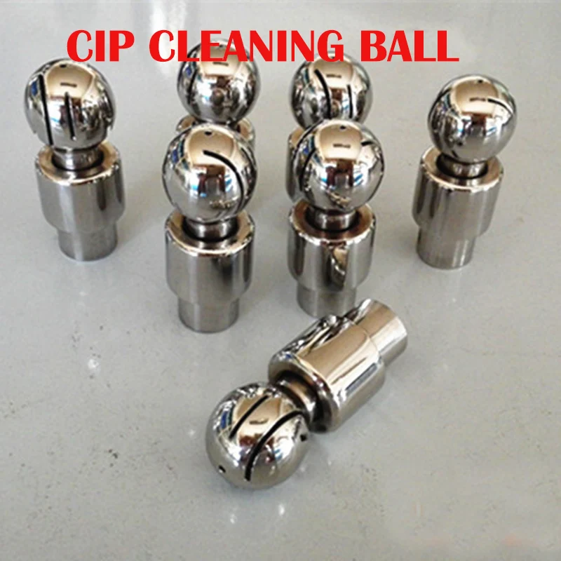 DN25 female keg cleaning ball, CIP cleaning ball, home brew malt spray ball