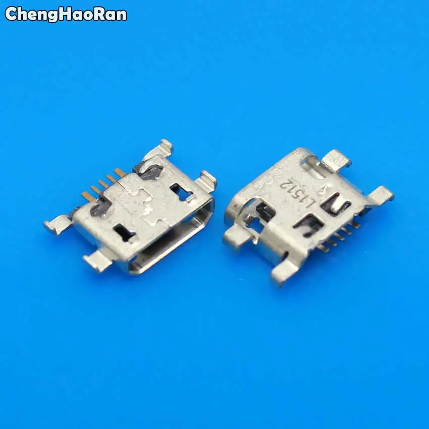 ChengHaoRan 5pcs Micro USB Charging Jack Connector Plug Dock Socket Port For Huawei P7 P7-L05 L07 L09 L10 5C NEM-TL00 UL00 AL10