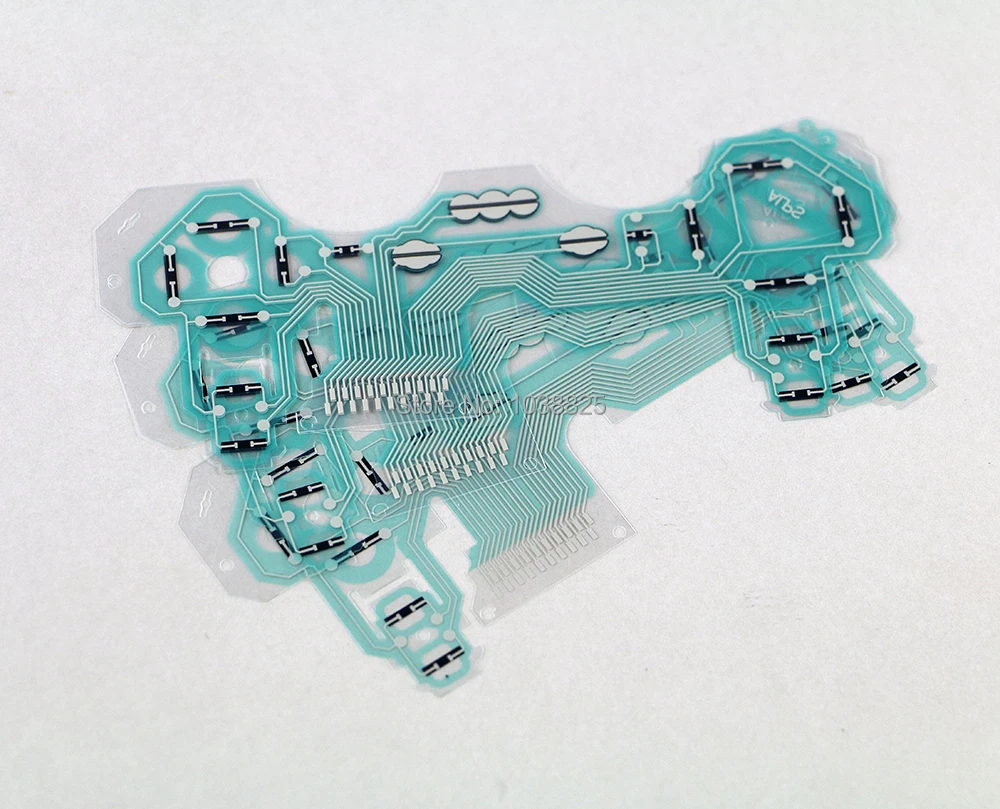 10 قطعة/الوحدة تحكم موصل فيلم إجراء فيلم لوحة المفاتيح الكابلات المرنة ل PS3 Controller-SA1Q194A